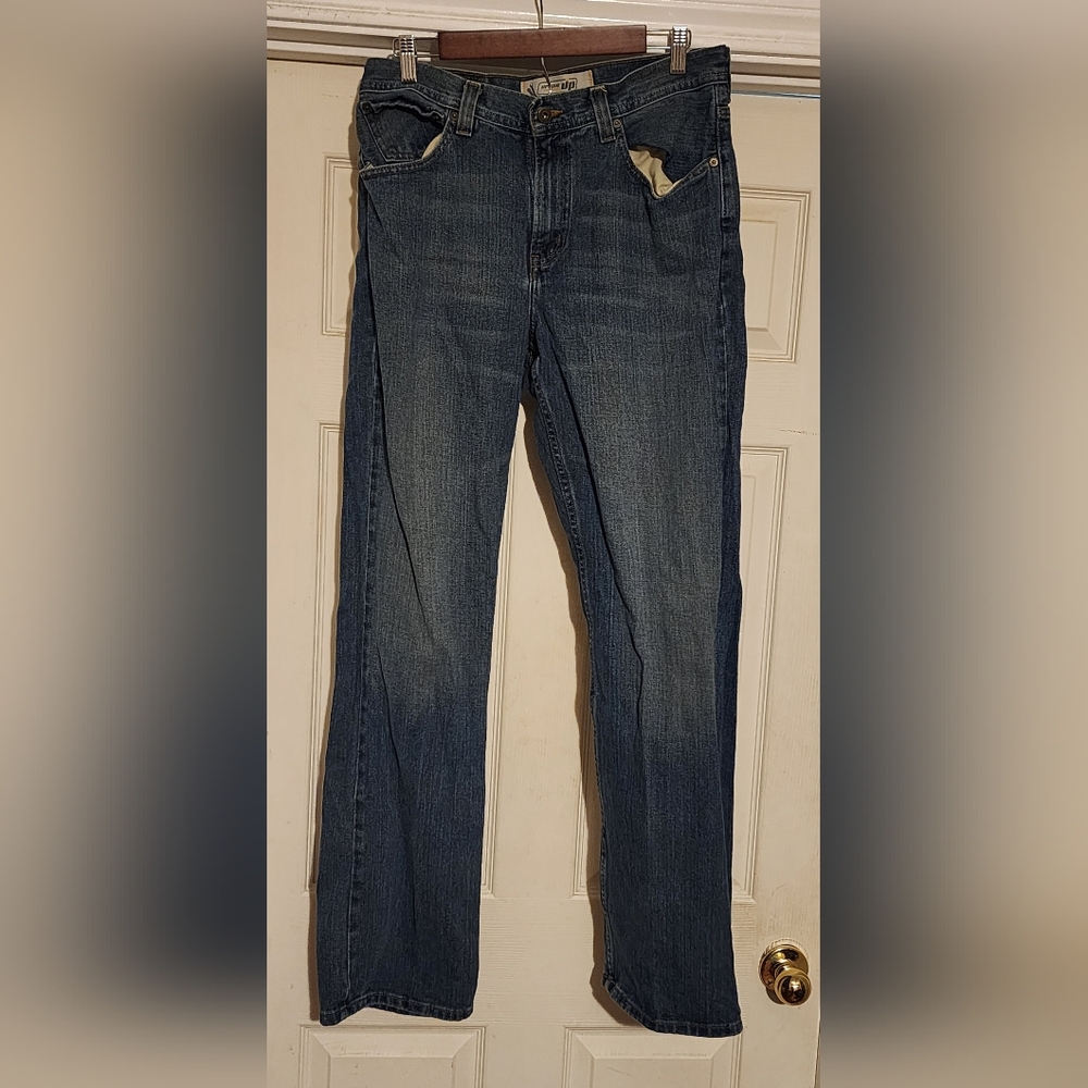 Urban Pipeline Jeans Mens 32x34 Blue Denim Straigjht Leg Medium Wash